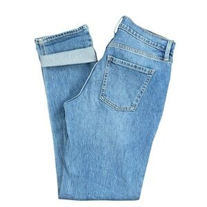 A3 Old Navy Wow Boyfriend Jeans Womens Size 4 28 Mid Rise‎ Denim Light Wash